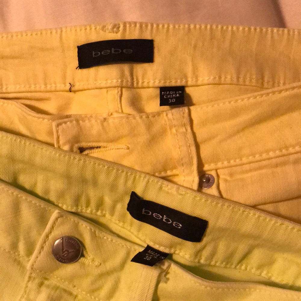 2 pair of Bebe jeans for the price of one